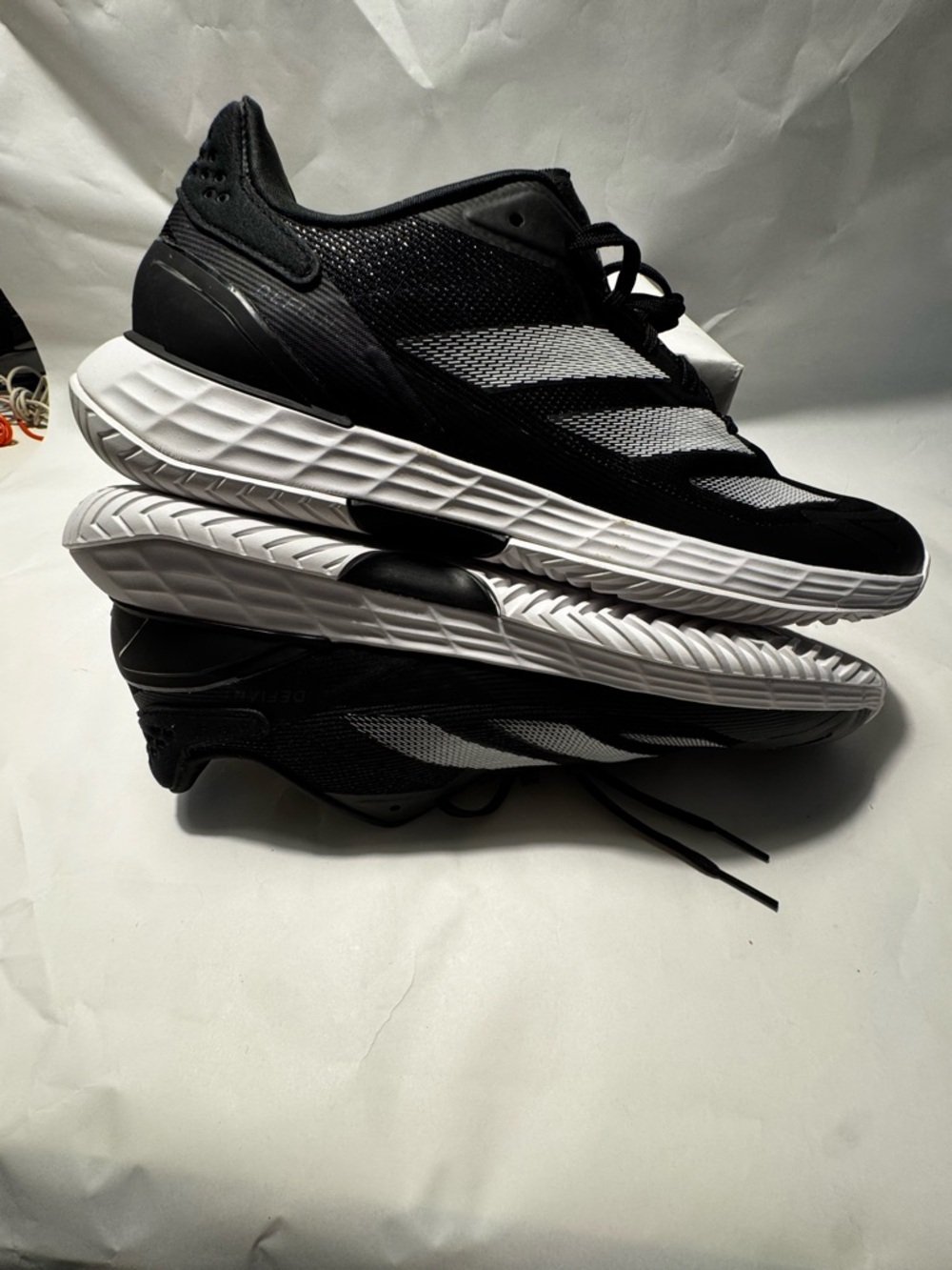 adidas Men's Black and White defiant speed 2 new/return